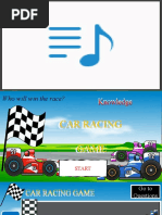 Car Racing Games Template