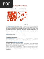 NCP Nursing Care Plans For Aplastic Anemia