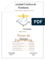 Notas de Enfermería Informe Parte 3