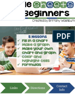 2 - Google Sheets Lessons For Beginners Distance Learning