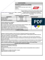 MSDS Pegafast Ceramico.