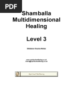 Shamballa Multidimensional Healing Level 3: Distance Course Notes