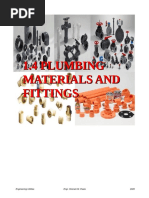 Plumbing Materials and Fittings