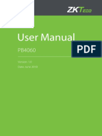 PB4000 User Manual