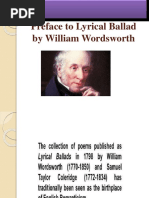 Preface To Lyrical Ballad by William Wordsworth