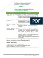 Ficha - Competencia - 3 - Resuelve Problemas de Forma, Movimiento y Localización - 2abc