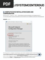 Complete SCCM Installation Guide and Configuration