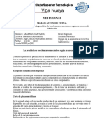 Investigación de La Precisión de Los Elementos Mecánicos Según Su Proceso de Fabricación