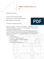 Programa Direito Constitucional 2022