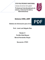 Investigación CRM y ERP