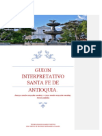 GUION INTERPRETATIVO SANTA FE DE ANTIOQUIA Correcion