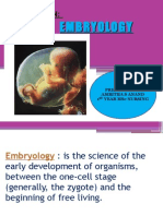 Embryology