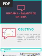 Unidad Ii - Balance de Materia 2020