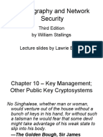 Cryptography and Network Security: Third Edition by William Stallings Lecture Slides by Lawrie Brown