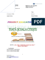 Proiect Toata Scoala Citeste