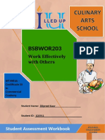 5 - BSBWOR203 Student Assessment Workbook V2!0!20