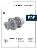 Rotopin-E Couplings: Use and Maintenance Manual