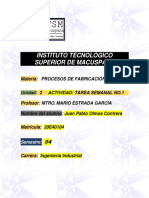 U2.tarea - Semanal.no2 - Juan Pablo Olmos Contrera