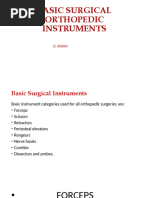 Orthopedic Surgical Instruments