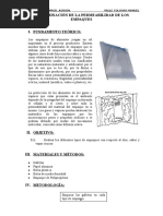 Determinacion de La Permeabilidad de Los Empaques