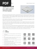 Quectel AG35: IATF 16949 Compliant Automotive Grade LTE Cat 4 Module