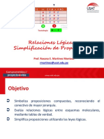 Sesión 9 - Equivalencia e Implicación Lógica