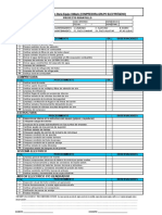 Cartilla de Check List Compresora-Grupo