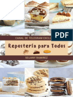 Repostería para Todos: Canal de Telegram Exclusivo