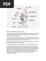 Recomendaciones Después de Usar El Microscopio