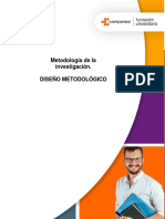 Diseño Metodológico. Documento AA4