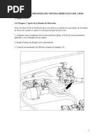 Ajuste Presiones Sistema Hidráulico LH410