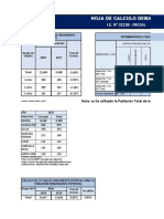 Hoja de Calculo Demanda: I.E. #32198 - INICIAL