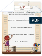 Informe de Planificación Curricular