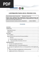 Legitimacion Pasiva en El Proceso Civil