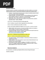 Elementos Subjetivos, Objetivos, Normativos y Culturales