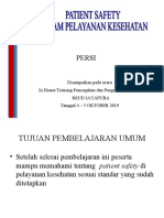 Patient Safety Dalam Pelayanan Kesehatan