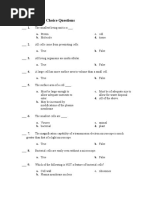 Quiz 1: Multiple Choice Questions