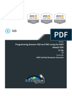 Programming Amazon SQS and SNS Using The AWS Nodejs SDK V1.04