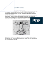 A Joint by Joint Approach To Training