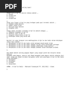 2 Soal Uambn Al Quran Hadis Mts Utama PDF