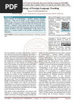 Methodology of Foreign Language Teaching