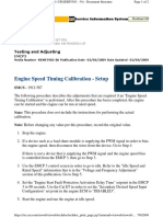 Engine Speed Timing Calibration - Setup: SMCS - 1912-587