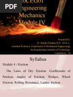 Engineering Mechanics Unit 4