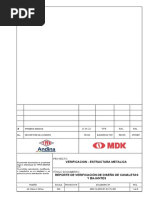 Verificacion - Estructura Metalica: Primera Emision