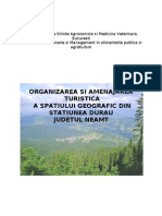 Organizarea Si Amenajarea Turistica A Statiunii Durau