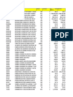 Precios Unitarios de Obra 2019