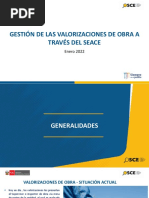 Gestión de Las Valorizaciones de Obra A Través Del Seace - 1