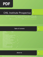 2022 CHIL Institute Training Prospectus - Reps