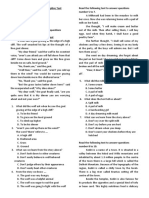 Soal Narrative & Descriptive Text Kls 9