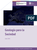 Geology For Society Spanish